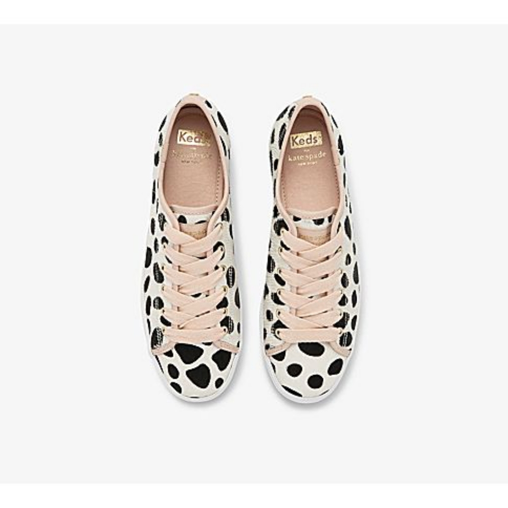 🌼 NWT Keds Kate Spade spotted sneakers